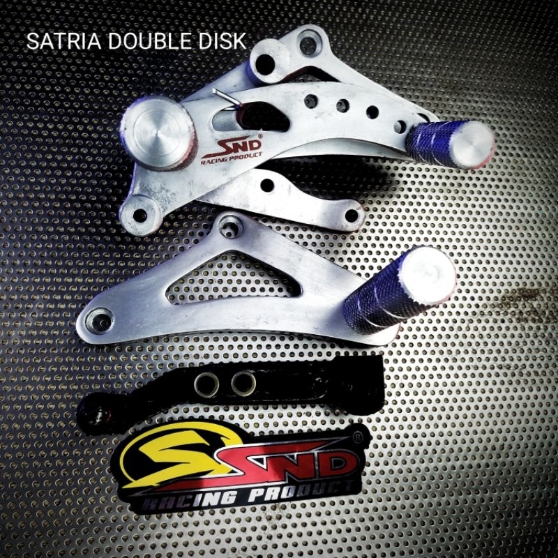 Jual STEP UNDERBONE SATRIA DOUBLE DISK DD | Shopee Indonesia