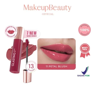 WARDAH Glasting Liquid Lip - Hi-Pigmented Glass Color, Ringan, Tidak Lengket, Transferproof
