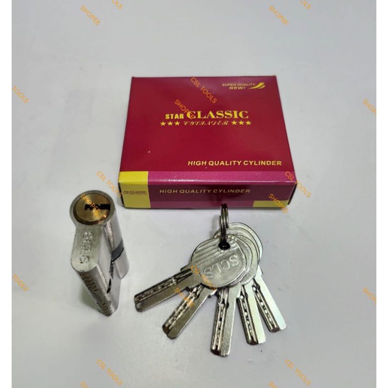 Jual Cylinder Silinder Kunci Pintu Besar STAR CLASSIC / Selinder Besar ...