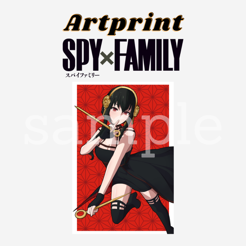 Jual SPY X FAMILY POSTER ARTPRINT Anime Manga Spy x Family Yor | Shopee ...