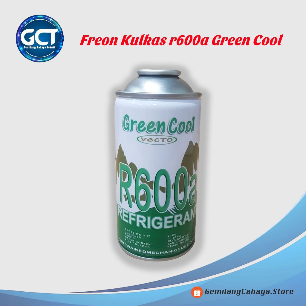 Jual Freon R600A Kulkas GreenCool / Freon R600A ASSE | Shopee Indonesia