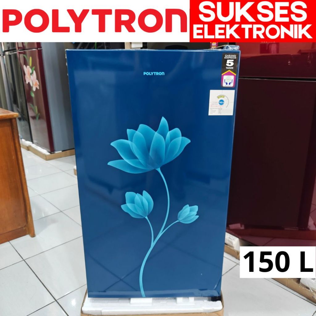 Jual KULKAS POLYTRON PRB-159 1 PINTU 150L / LEMARI ES 150 LITER L ...