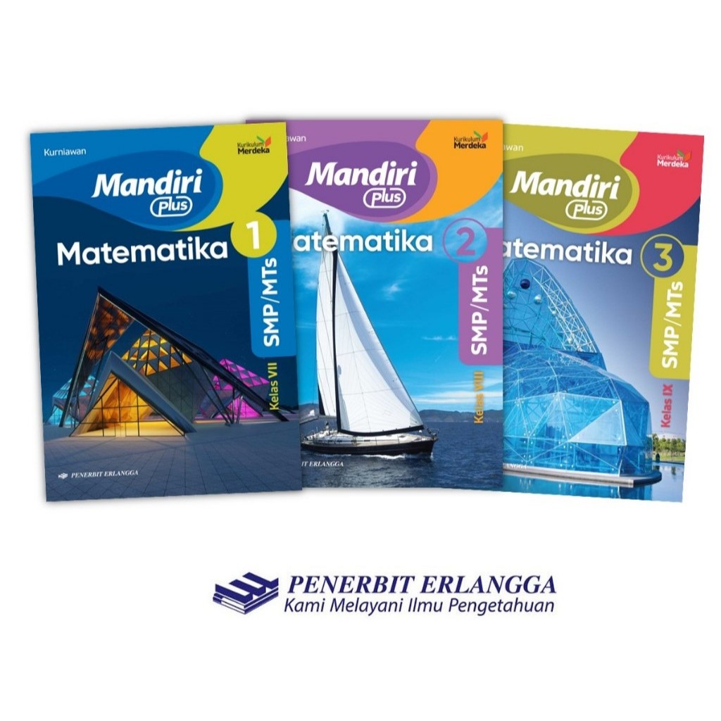 Jual Mandiri Plus Matematika SMP Kelas 7 8 9 - Erlangga Kurikulum ...