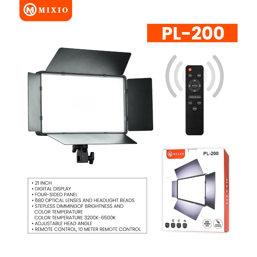 Jual Mixio Pl Lampu Foto Led Video Light Live Streaming