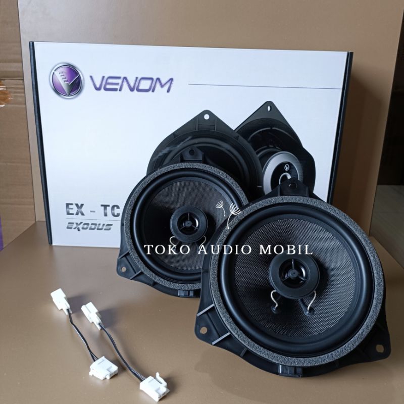 Jual Speaker VENOM EXODUS EX TC Khusus Mobil Innova Fortuner Vios Hilux ...