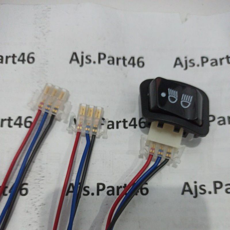Jual tombol saklar dim on off + soket kabel tombol dim 3 titik vario ...