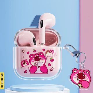 MOOPOK x TWS Earphone Lucu Pro4 (FX-951B) TWS Headset Bluetooth 5.3 True Wireless Earphone HiFi Stereo Sound Volume Control dengan Mic untuk Android IOS