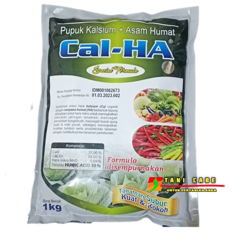 Jual CAL-HA KALSIUM+ ASAM HUMAT -1 KG | Shopee Indonesia