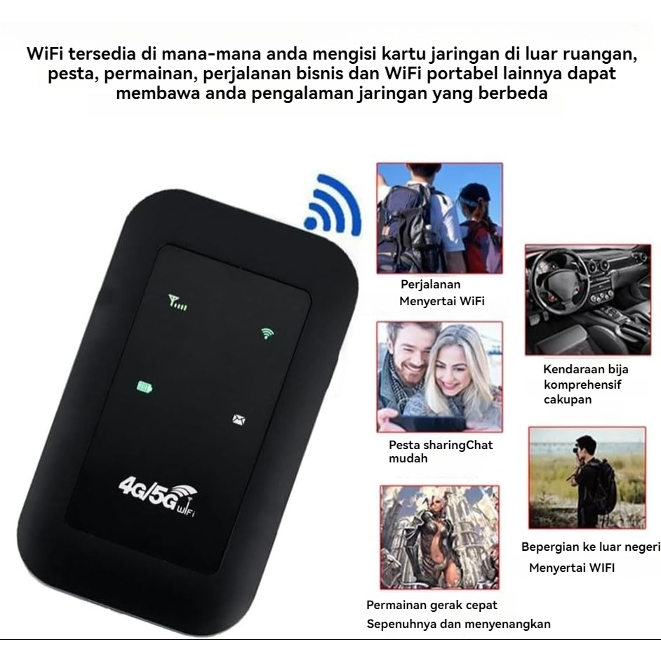 H806 Modem 4G LTE WiFi Broadband Router Mini 150Mbps Wireless