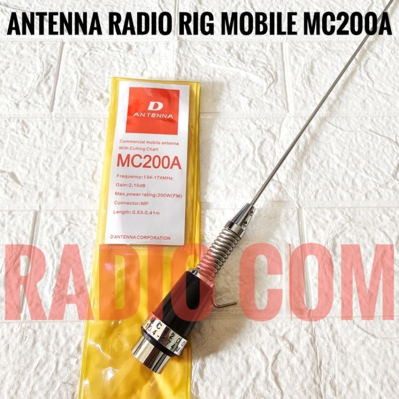 Jual ANTENA RADIO RIG MOBIL VHF D-ANTENA MC200A VHF ANTENNA RIG ICOM ...