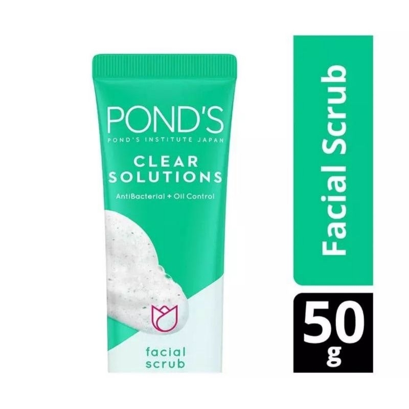 Jual Ponds Clear Solution facial scrub 50gr (Harga Heboh) | Shopee ...