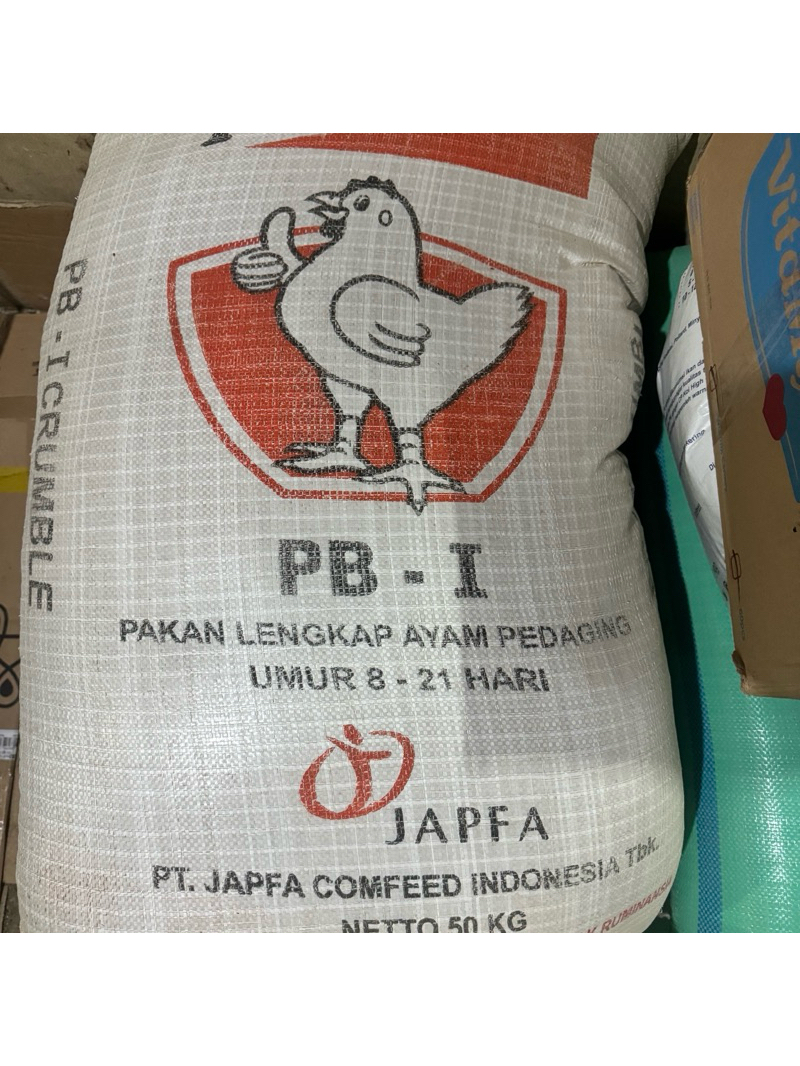 Jual Pakan Ayam BR PALMA PB-1 COMFEED konsentrat pedaging JAPFA COMFEED ...