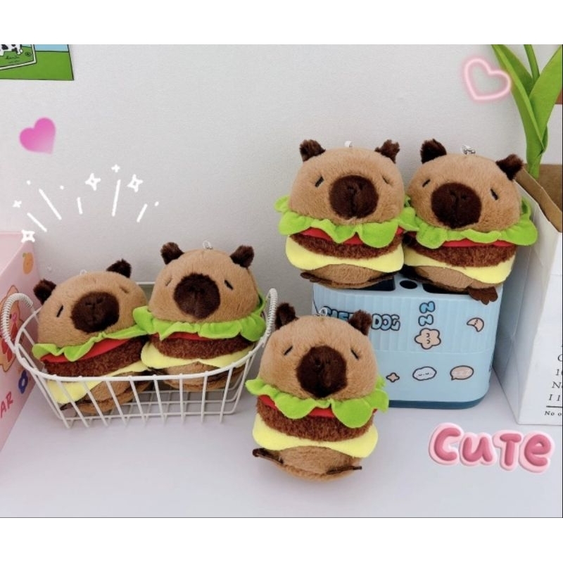 Jual CAPIBARA / KAPIBARA PLUSH CHAIN // KEYCHAIN CAPYBARA LISA ...