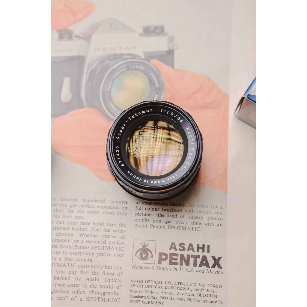 ペンタックス SP SPOTMATIC／Takumar 50mm F1.4レンズ