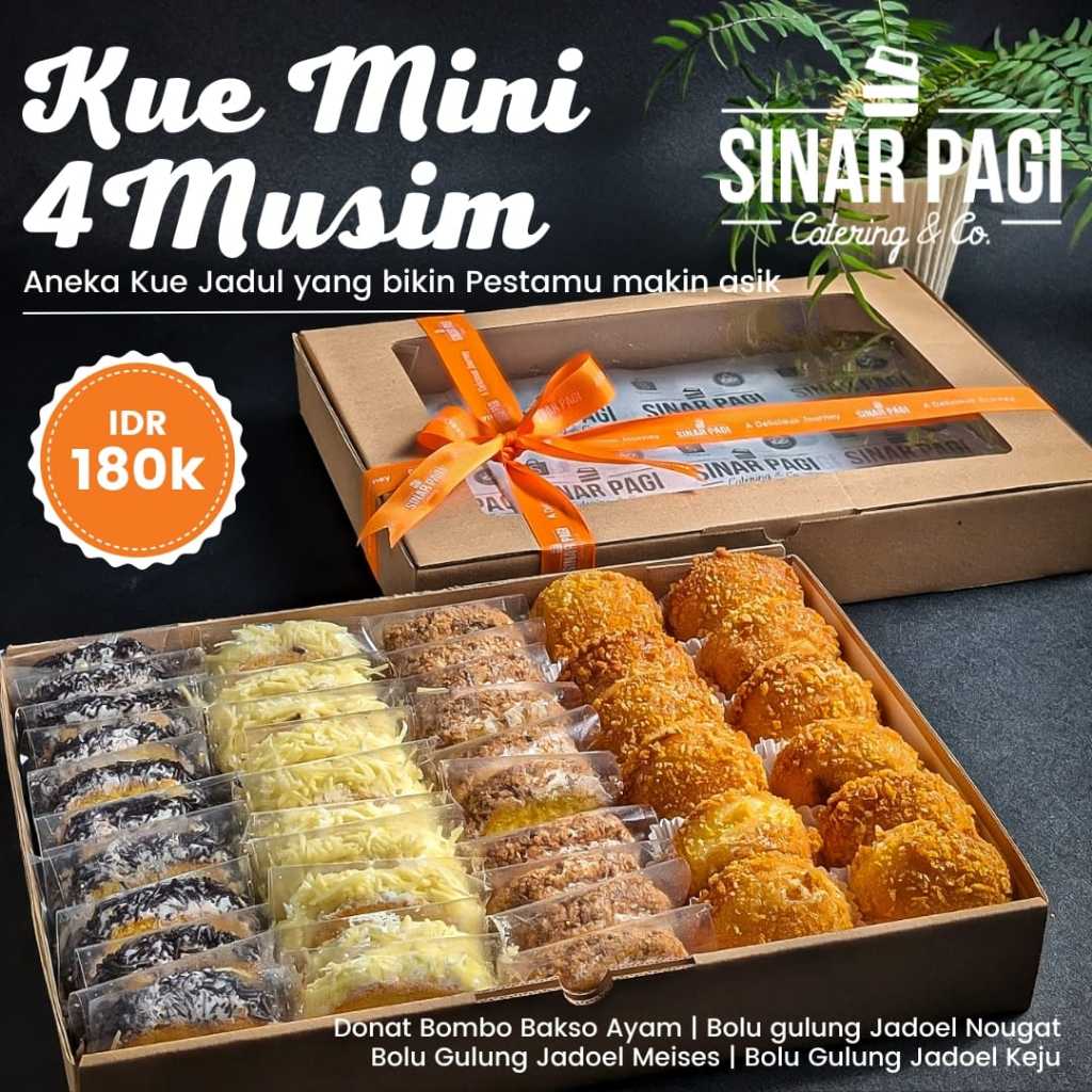 Jual Hampers / Parcel Kue Mini Sinar Pagi - Taco Taco | Shopee Indonesia