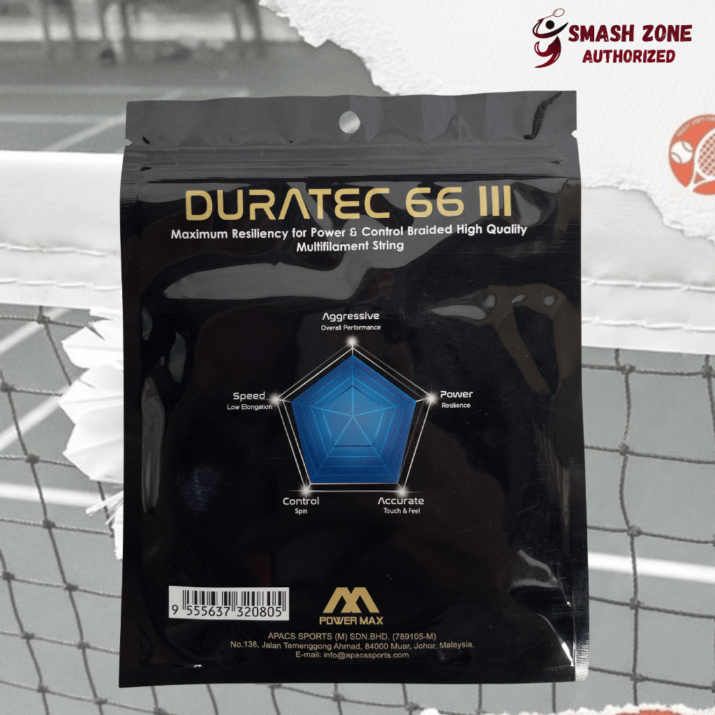Jual Senar Raket Badminton Power Max Duratec 66 III Original ...