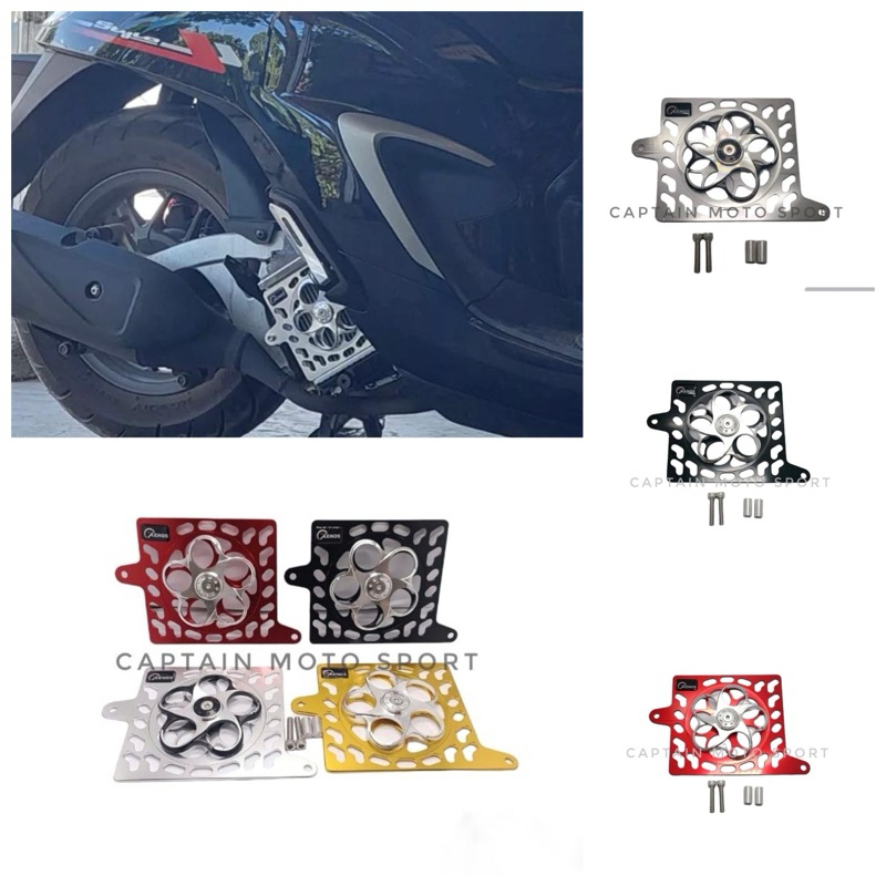 Jual cover tutup radiator spinner flower full cnc premium BY XENOS ...