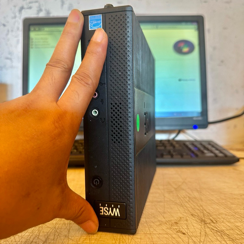 Jual PC Think Client dell wyse Fullset monitor 19inch Ram 4gb Ssd 8gb ...