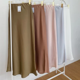 Semantic Milan Rok Satin Silk Premium Maxi Hijab Friendly