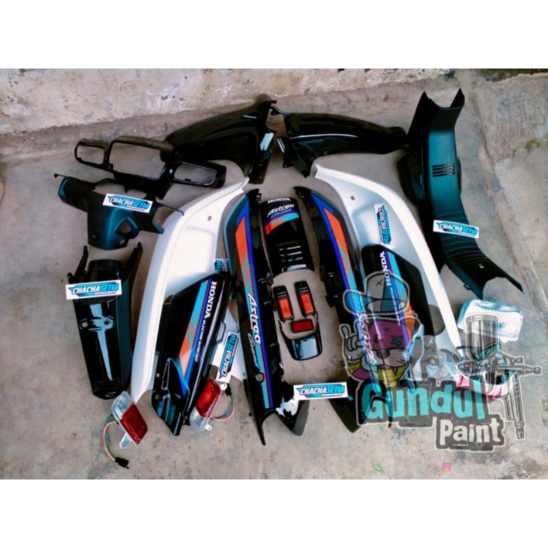 Jual Paket body Grand Bulus tahun full set cover body astrea honda ...