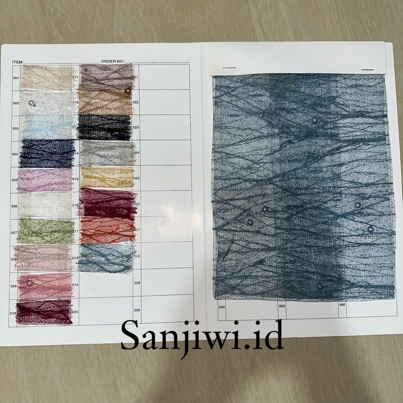 Jual kain Tile akar mutiara nobita glitter ( rollan ) | Shopee Indonesia