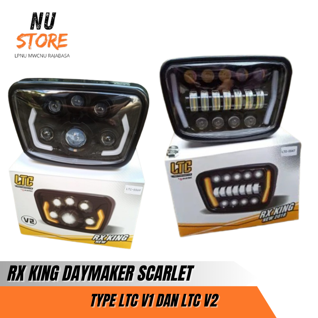 Jual Lampu Daymaker LTC V1 & V2 Scarlet racing pnp Rx king scorpio ...