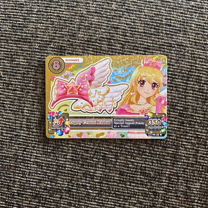 Jual Kartu Aikatsu! Rare Ichigo Angely Gemini Ribbon S2V6 Murah Asli ...