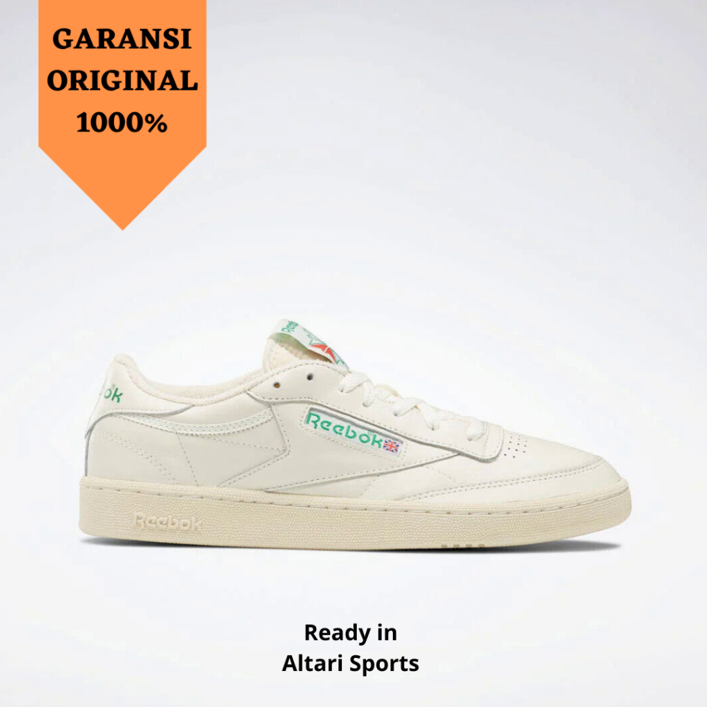 Jual SEPATU SENAKERS REEBOK CLUB C 85 VINTAGE 100000317 ORIGINAL ASLI ...