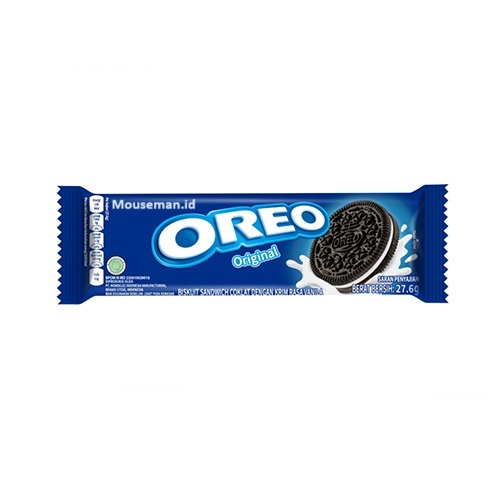 Jual Mouseman - OREO Original Biskuit Sandwich Cokelat dengan Krim Rasa ...