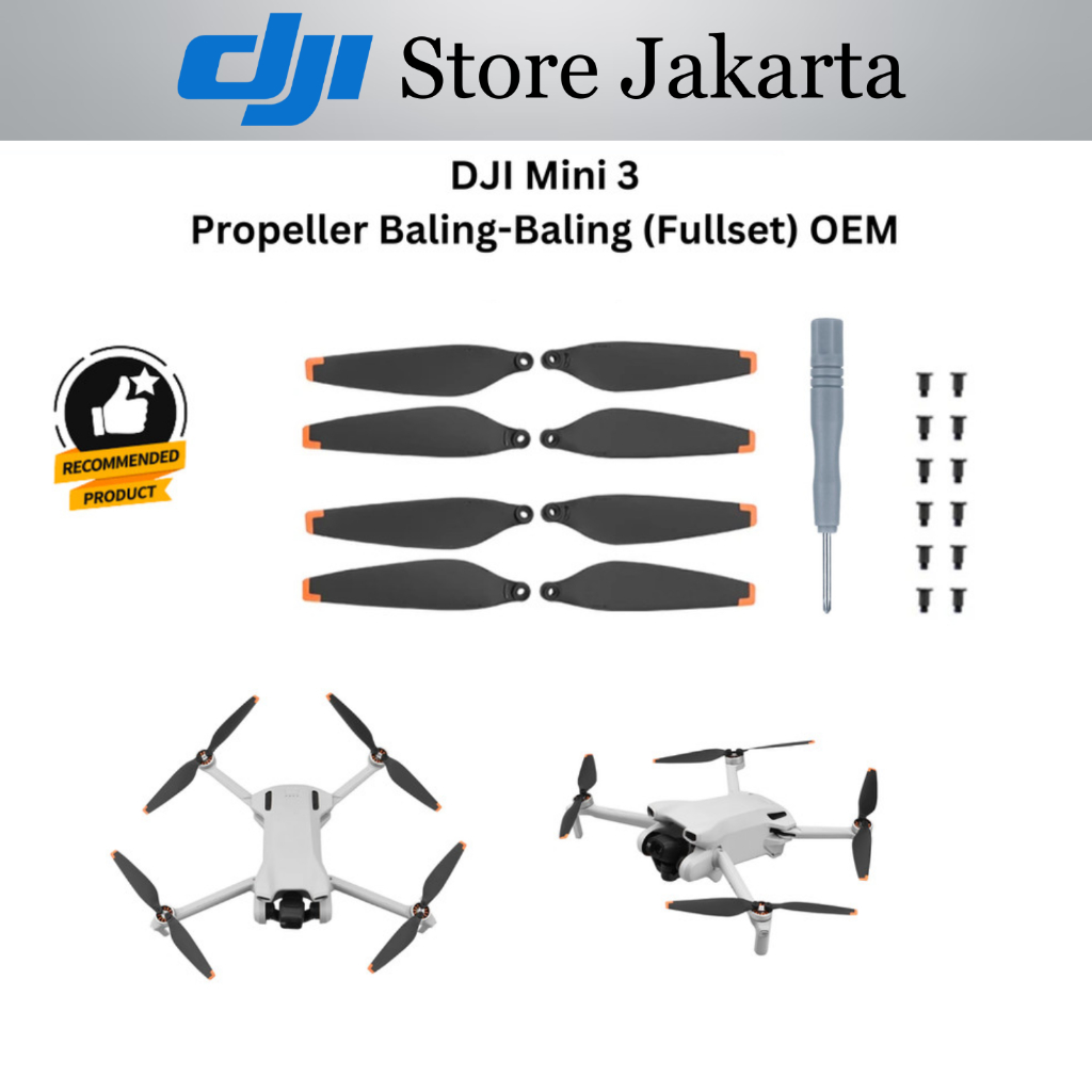 Jual Propeller Baling-Baling DJI Mini 3 RC Fullset OEM | Shopee Indonesia