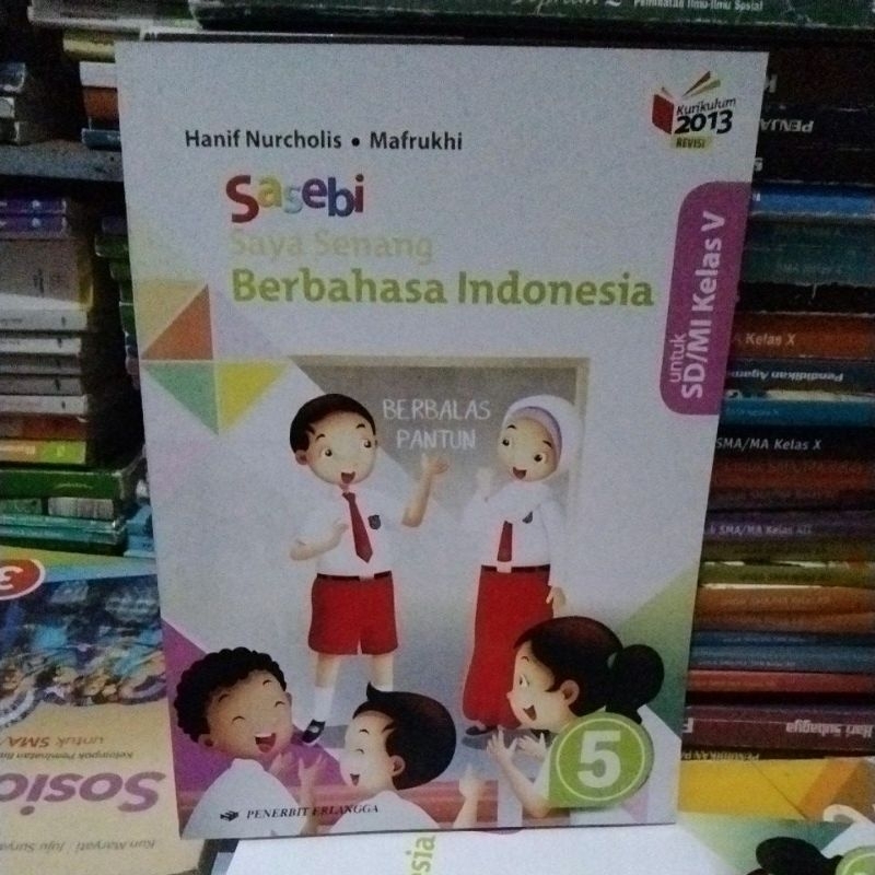 Jual Buku Sasebi(saya Senang Berbahasa Indonesia) Kelas 5 Sd | Shopee ...