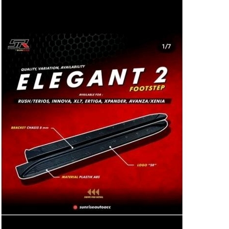 Jual Foot step injakan samping mobil Toyota Avanza 2022 model elegant 2 ...
