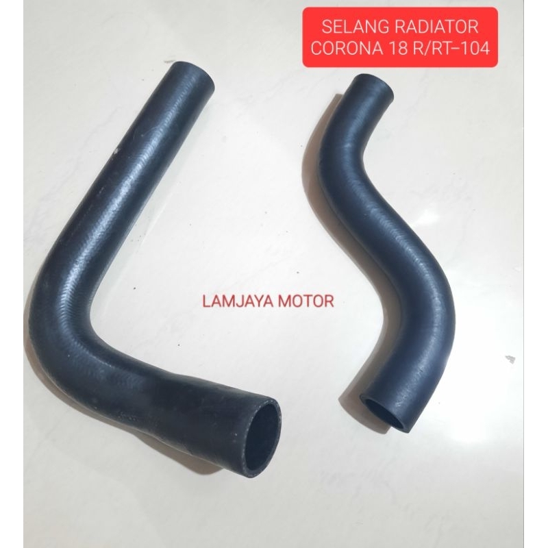 Jual SELANG RADIATOR HOSE MOBIL CORONA 18 R/RT-104 ATAS DAN BAWAH ...