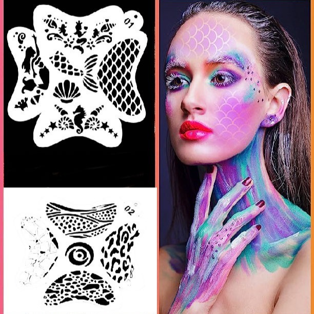 Jual 20 Warna Body Face Painting Template Cat Wajah Painting Wajah Body