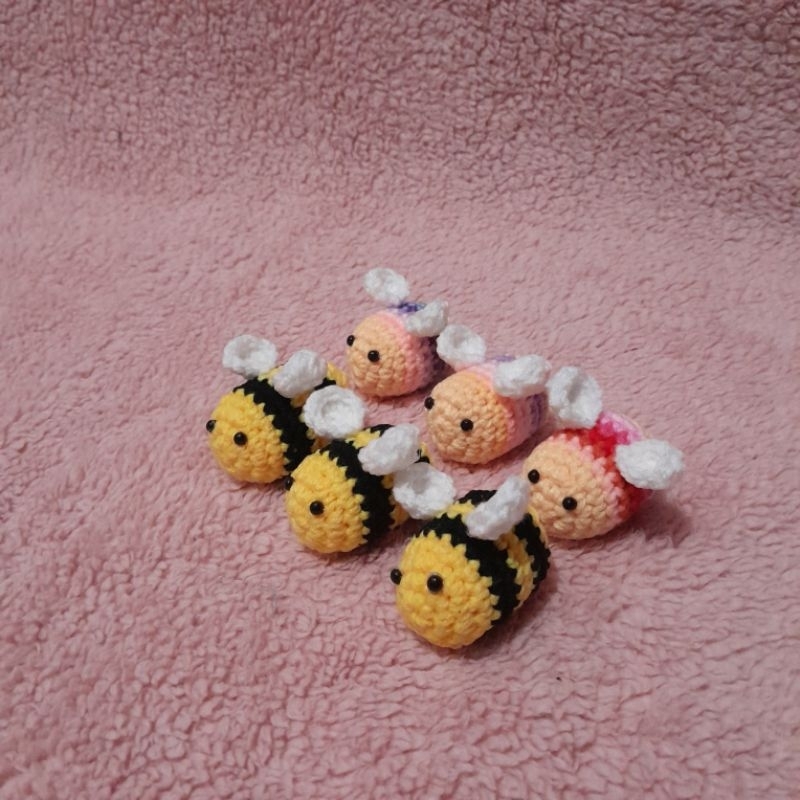 Jual Mini bee (lebah rajut kecil) | Shopee Indonesia