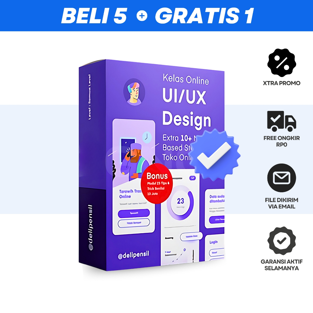 Jual [D-1026] PAKET DIGITAL | Materi Pembelajar UI UX Desain - Belajar ...
