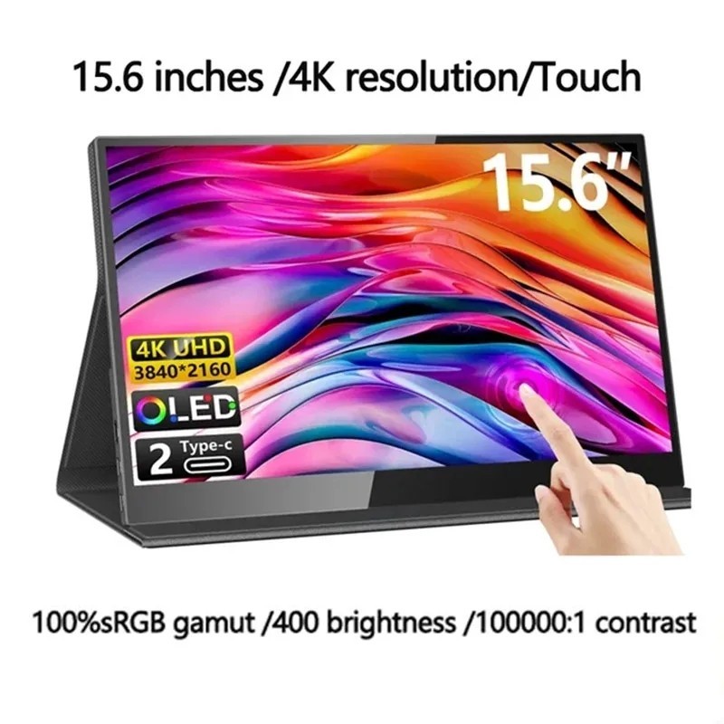 Jual Portable Monitor FHD IPS 15.6Inch 1080p Touchscreen 60Hz AT156 ...