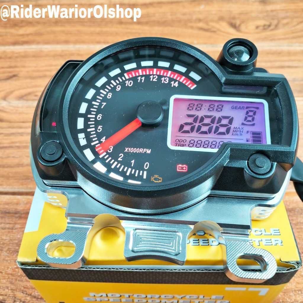 Jual Speedometer Koso Rx2N Digital CB Spido Spedometer Spidometer Koso ...