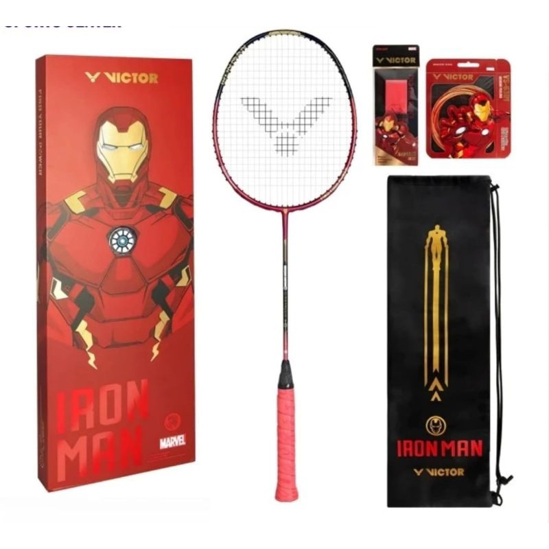 Jual RAKET BADMINTON IRON MAN DRIVEx LIMITED EDITION IRONMAN MARVEL ...