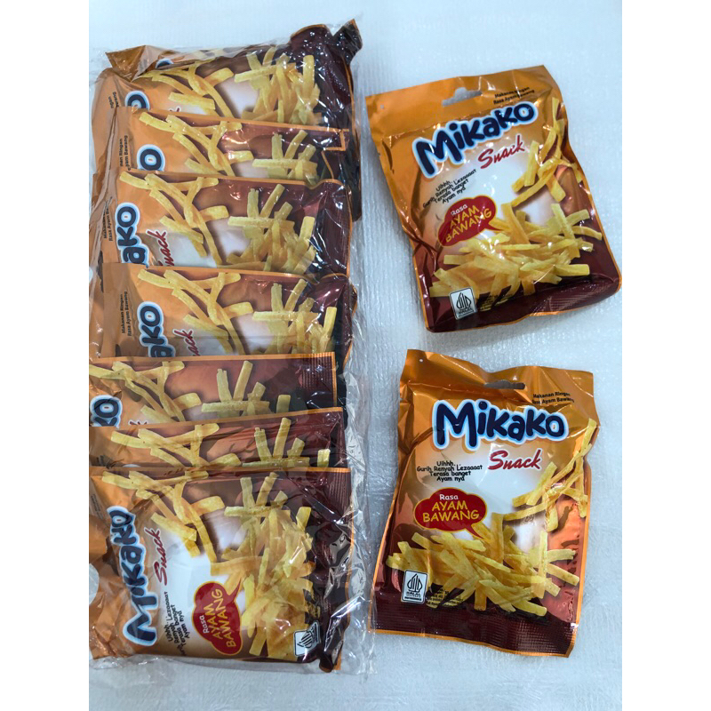 Jual [MIKAKO] Snack / Chiki Beraneka Rasa (1 Pak isi 10 Pcs) | Shopee ...