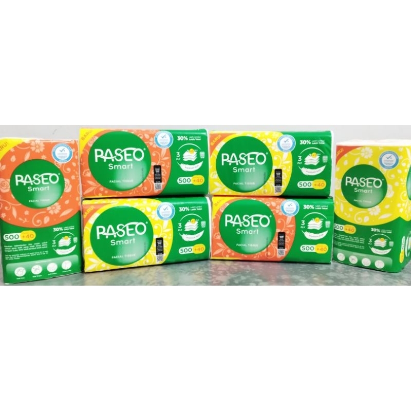 Jual Paseo Smart/Tisu wajah/Tisu murah (4packs) | Shopee Indonesia