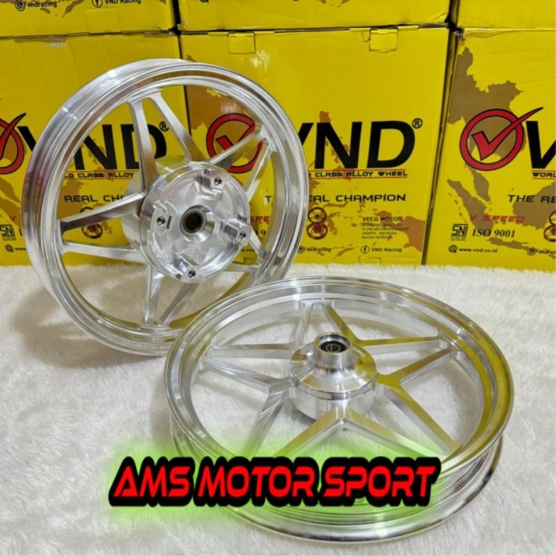 Jual Velg VND Racing V Speed Vario 160 Abs Ring 185x14 & 215x14 ...