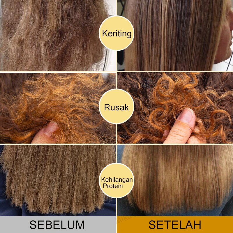 Jual LYDIMOON Masker Rambut Keratin 500g keratin hair treatment share ...