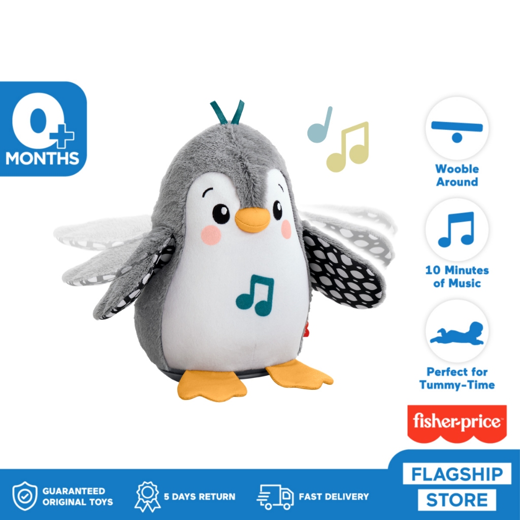 Jual Fisher-Price Flap & Wobble Penguin - Mainan Edukasi Anak Balita