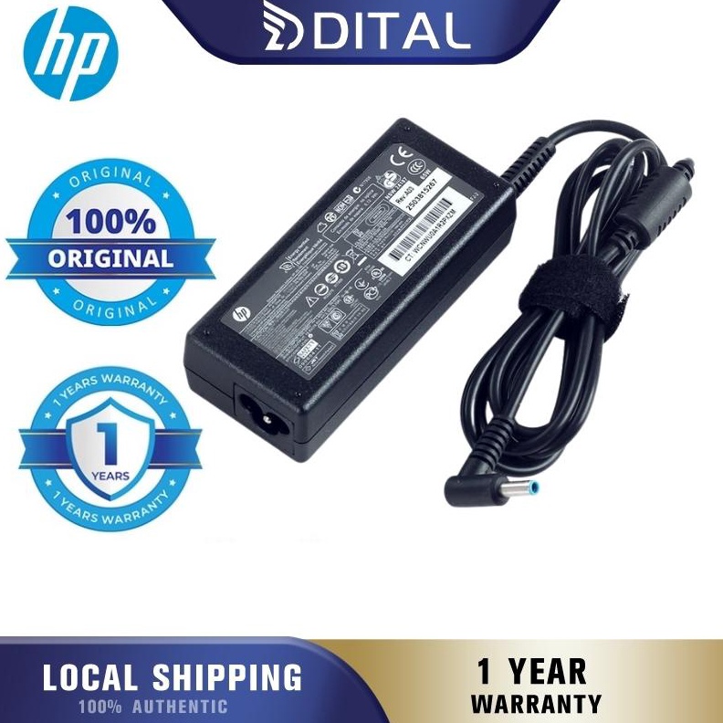 Jual Charger laptop hp original 195V 333A 65W 453mm 14AC 14AF 14V43TX ...