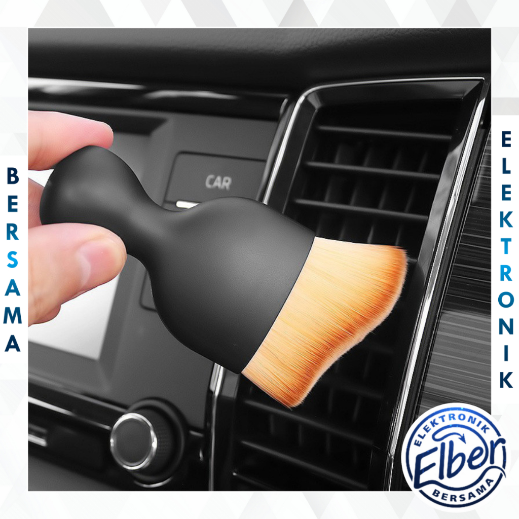 Jual ELBER HL0687 Sikat Pembersih Interior Mobil Gagang Pendek Bahan ...