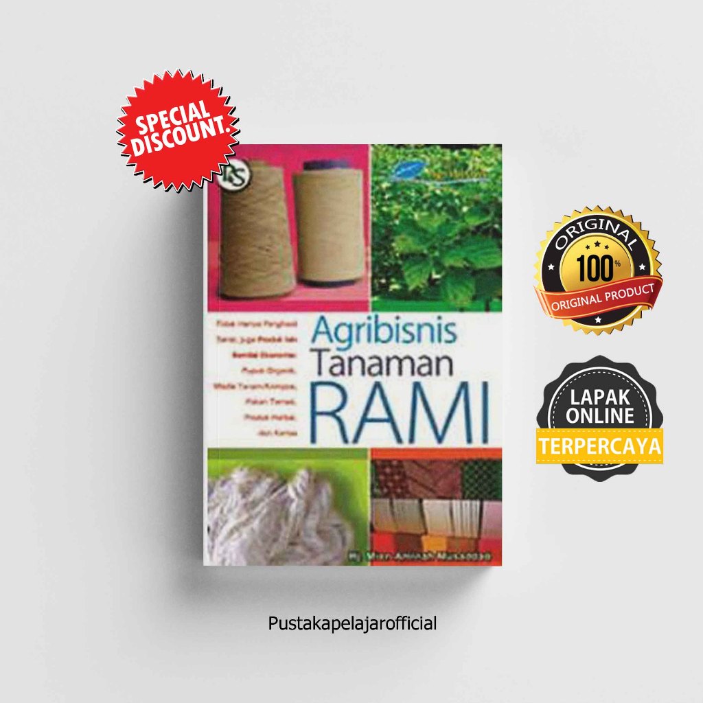 Jual BUKU ORIGINAL Agribisnis Tanaman Rami / Hj Mien Aminah Musaddad ...