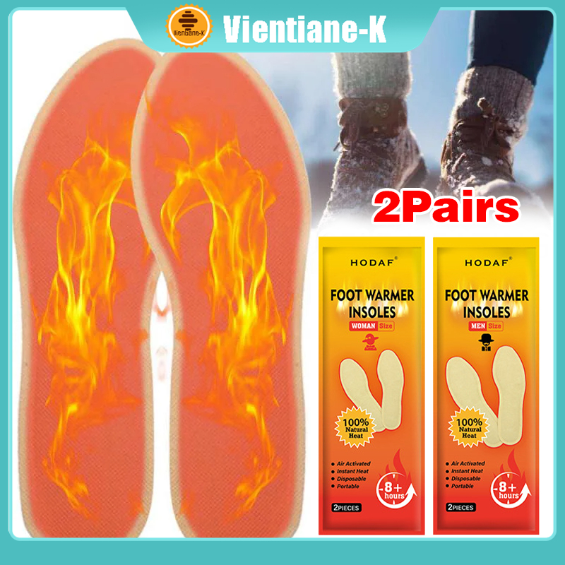 2Pack Insole Foot Warmer Penghangat Kaki Disposable Penghangat Kaki Heat  Pack Wanita Pria