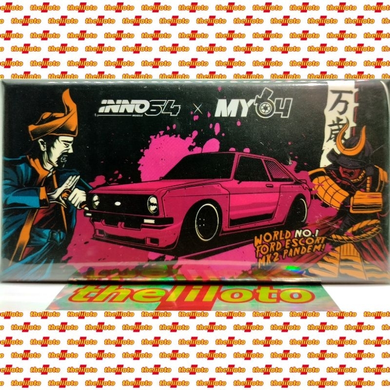 Jual INNO64 FORD ESCORT MK2 PANDEM EMOTION RETRO HAVOC