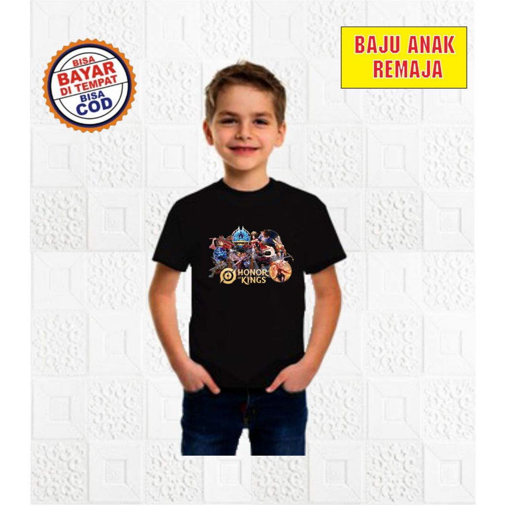 Jual MARVELL SHOP BAJU HONOR OF KING ANAK LAKI LAKI KAOS HONOR OF